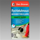 DEN BRAVEN Samonivelační rychletuhnoucí hmota na podlahy QUARTZ SUPER RAPID S400 25kg šedá